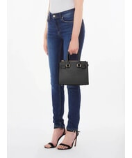 LIUJO HALONA Borsa tote piccola a mano NERO - Borse Donna - 5