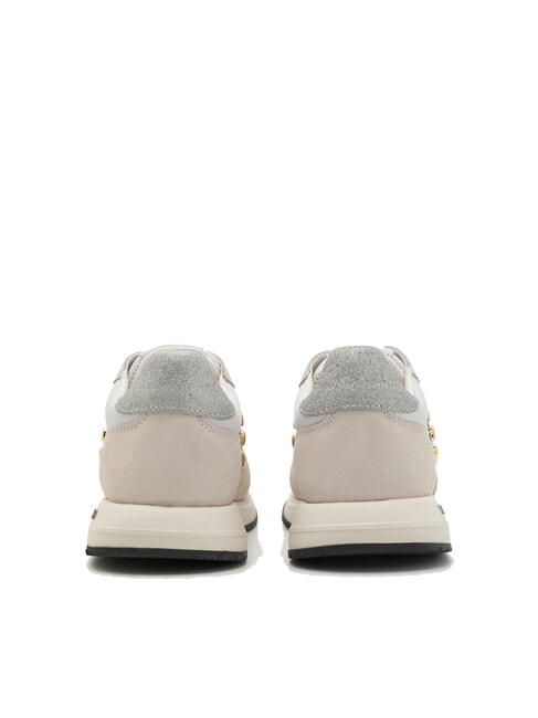 DUNE 30 Sneakers con borchiette a cuore bianco/argento10 - Scarpe Donna