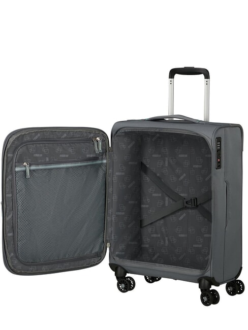 AEROSPIN Trolley Bagaglio a Mano, espandibile stone basalt - Bagagli a mano
