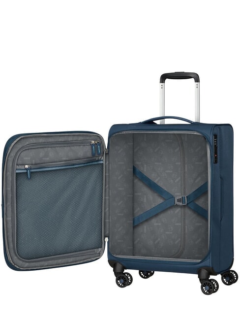 AEROSPIN Trolley Bagaglio a Mano, espandibile indigo - Bagagli a mano