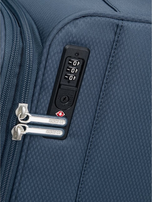 AEROSPIN Trolley Bagaglio a Mano, espandibile indigo - Bagagli a mano