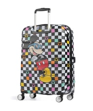 AMERICAN TOURISTER WAVEBREAKER DISNEY  Trolley Medio  mickey check - Trolley Rigidi - 3