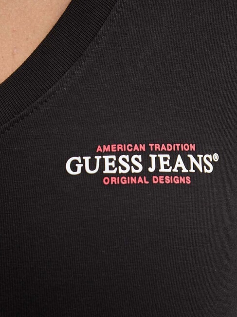 SS VN SLIM T-Shirt in cotone jetbla - T-shirt e Top Donna