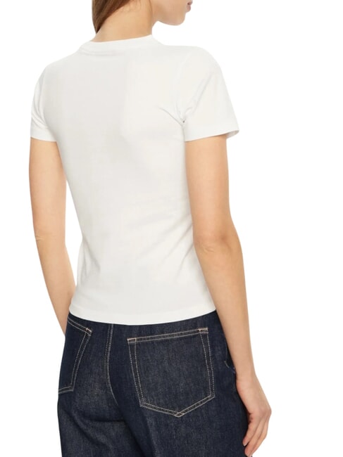 SS SLIM POCKET  T-shirt a maniche corte purwhite - T-shirt e Top Donna