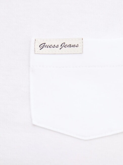 SS SLIM POCKET  T-shirt a maniche corte purwhite - T-shirt e Top Donna