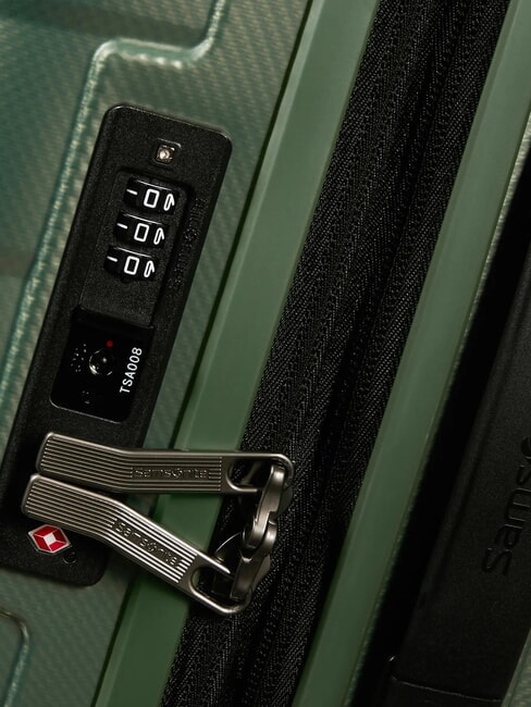 ATTRIX Trolley cabin slim espandibile basil green - Bagagli a mano