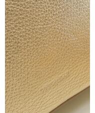 COCCINELLE TEBE Borsa piccola pelle martellata pale gold - Borse Donna - 3