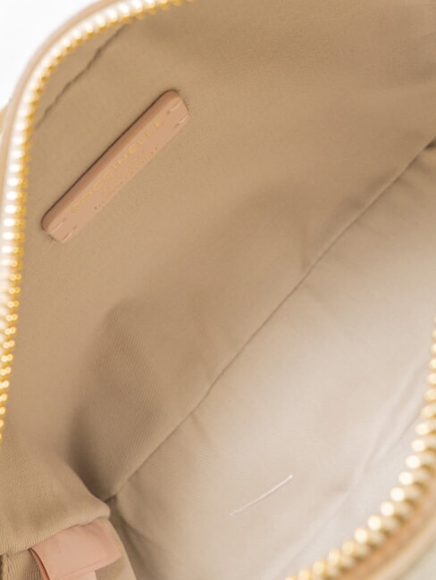 TEBE Borsa piccola pelle martellata pale gold - Borse Donna