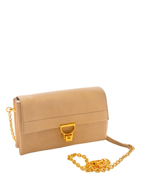 ARLETTIS PRINT Borsa a mano pelle martellata toasted - Borse Donna