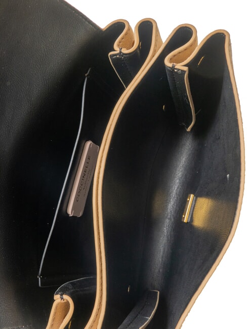 ARLETTIS PRINT Borsa a mano pelle martellata toasted - Borse Donna