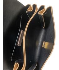 COCCINELLE ARLETTIS PRINT Borsa a mano pelle martellata toasted - Borse Donna - 5