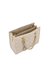 POLLINI HERITAGE MATELASSE Borsa a mano con tracolla avorio - Borse Donna - 5