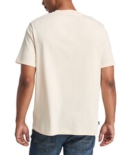 TIMBERLAND EMBROIDERY TONAL T-shirt in cotone white smoke - T-shirt Uomo - 2