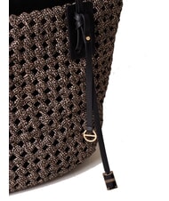 BORBONESE LA NIDO SHOPPER LARGE Borsa a spalla OP/NATURALE/NERO - Borse Donna - 4