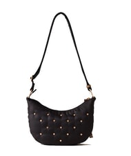 BORBONESE COLETTE Mini Bag a tracolla nero/op naturale - Borse Donna - 3