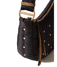 BORBONESE COLETTE Mini Bag a tracolla nero/op naturale - Borse Donna - 4