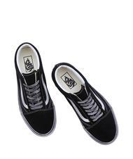 VANS UA OLD SKOOL  Sneakers in tela stressed black/white - Scarpe Unisex - 4