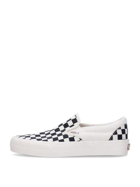 UA SLIP-ON VR3 Scarpe senza lacci checkerboard black/marshmallow - Scarpe Unisex