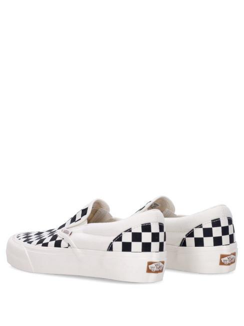 UA SLIP-ON VR3 Scarpe senza lacci checkerboard black/marshmallow - Scarpe Unisex