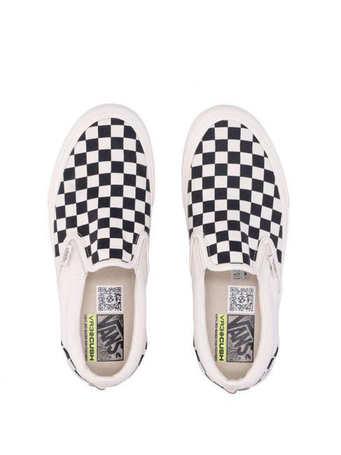 UA SLIP-ON VR3 Scarpe senza lacci checkerboard black/marshmallow - Scarpe Unisex