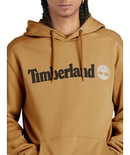 TIMBERLAND KENNEBEC RIVER TREE LOGO Felpa con cappuccio wheat boot - Felpe Uomo - 3