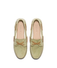 TIMBERLAND CLASSIC BOAT Scarpe da barca in pelle suede light green - Scarpe Donna - 5