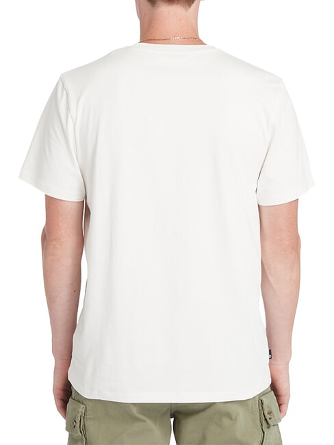 SHORT SLEEVE T-Shirt in cotone vintage white - T-shirt Uomo