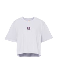 TIMBERLAND STACK LOGO  T-Shirt in cotone pastel lilac - T-shirt e Top Donna - 4