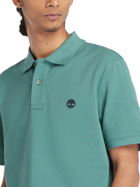 MILLERS RIVER Polo piqué sea pine - Polo Uomo