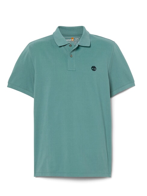 MILLERS RIVER Polo piqué sea pine - Polo Uomo