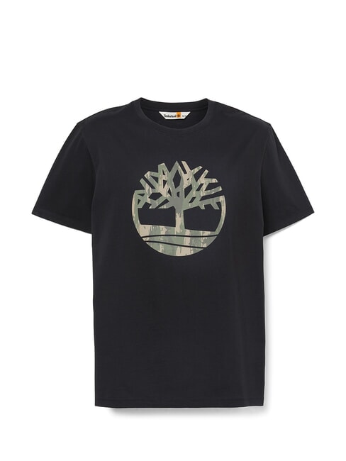 KENNEBEC RIVER TREE LOGO T-shirt in cotone NERO - T-shirt Uomo