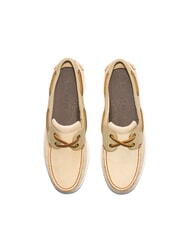 TIMBERLAND CLASSIC BOAT  Scarpe da barca con impunture light yellow nubuck - Scarpe Uomo - 5