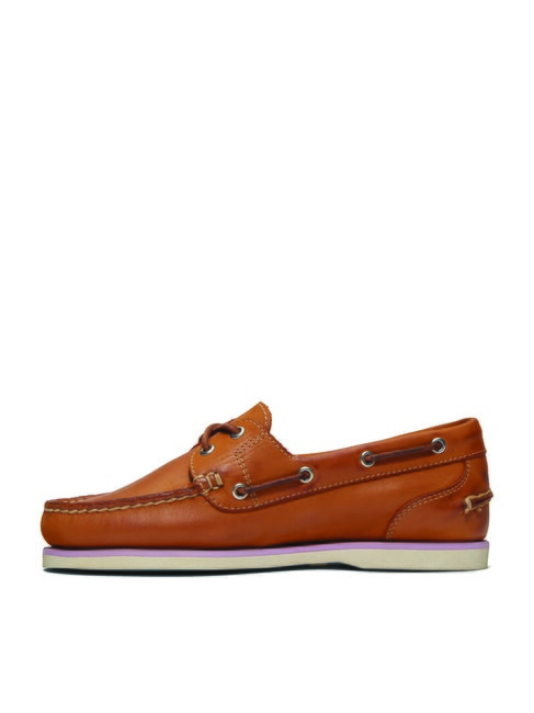 CLASSIC BOAT  Scarpe in pelle, da barca light brown - Scarpe Donna