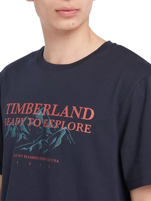 TFO SS OUTDOOR  T-Shirt in cotone dark sapphire - T-shirt Uomo