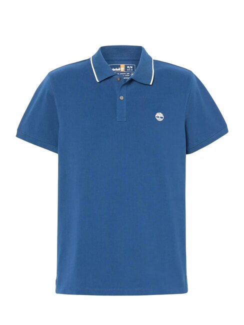 JACQUARD YD  Polo a manica corta dark denim - Polo Uomo