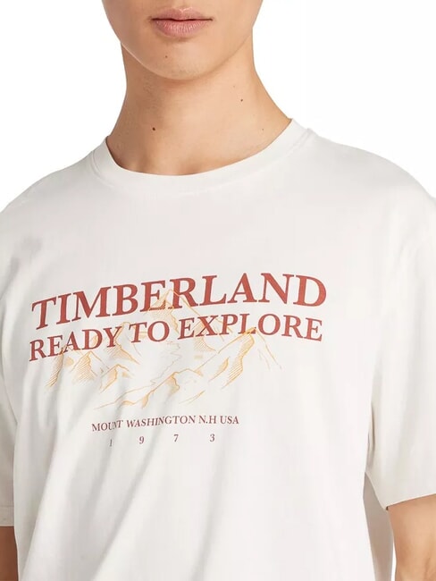 TFO SS OUTDOOR  T-Shirt in cotone vintage white - T-shirt Uomo