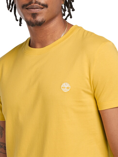 SS DUNRIVER CREW T-shirt in cotone mimosa - T-shirt Uomo