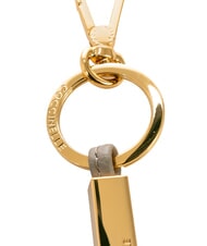 COCCINELLE ESSENTIAL Portachiavi in pelle e metallo warm taupe - Portachiavi - 2