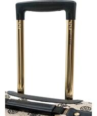 GUESS BEYZA 18 Trolley Bagaglio a Mano black logo - Bagagli a mano - 5