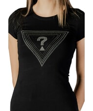 GUESS SS TRIANGLE OMBRE R3  T-shirt a maniche corte jetbla - T-shirt e Top Donna - 3