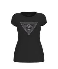GUESS SS TRIANGLE OMBRE R3  T-shirt a maniche corte jetbla - T-shirt e Top Donna - 4