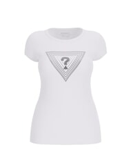 GUESS SS TRIANGLE OMBRE R3  T-shirt a maniche corte purwhite - T-shirt e Top Donna - 4