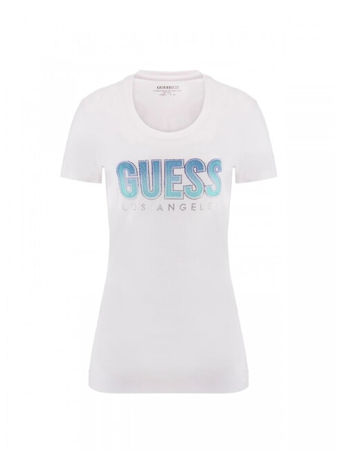 CN SS GLITTER  T-Shirt in cotone purwhite - T-shirt e Top Donna