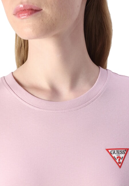 MINI TRIANGLE T-shirt slim fit lilac cream - T-shirt e Top Donna