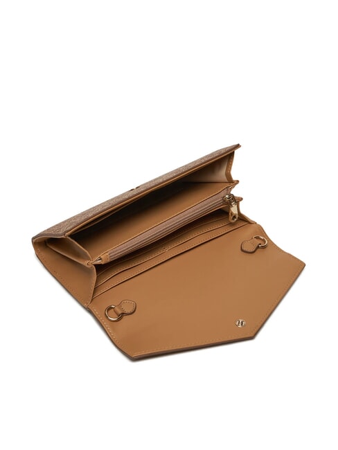 GIFT BOX Portafoglio mini e airpods case LATTE LOGO - Portafogli Donna