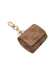 GUESS GIFT BOX Portafoglio mini e airpods case LATTE LOGO - Portafogli Donna - 4