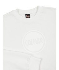 COLMAR CONNECTIVE Felpa girocollo con logo white - Felpe Uomo - 3
