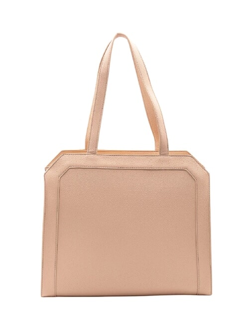 GRACE Borsa a spalla con borchiette beige - Borse Donna