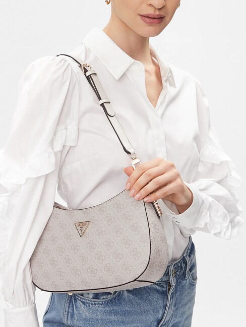 NOELLE Borsa a spalla top zip dove logo - Borse Donna