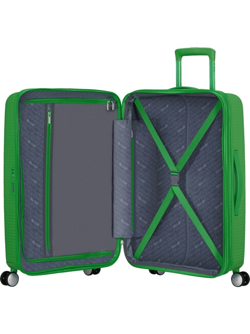 SOUNDBOX SPINNER Trolley medio, espandibile grass green - Trolley Rigidi